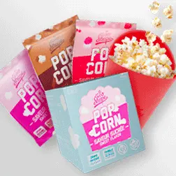 ×36 Pack découverte Smart Pop Corn Saveurs sucrées 🍬🍫🍓