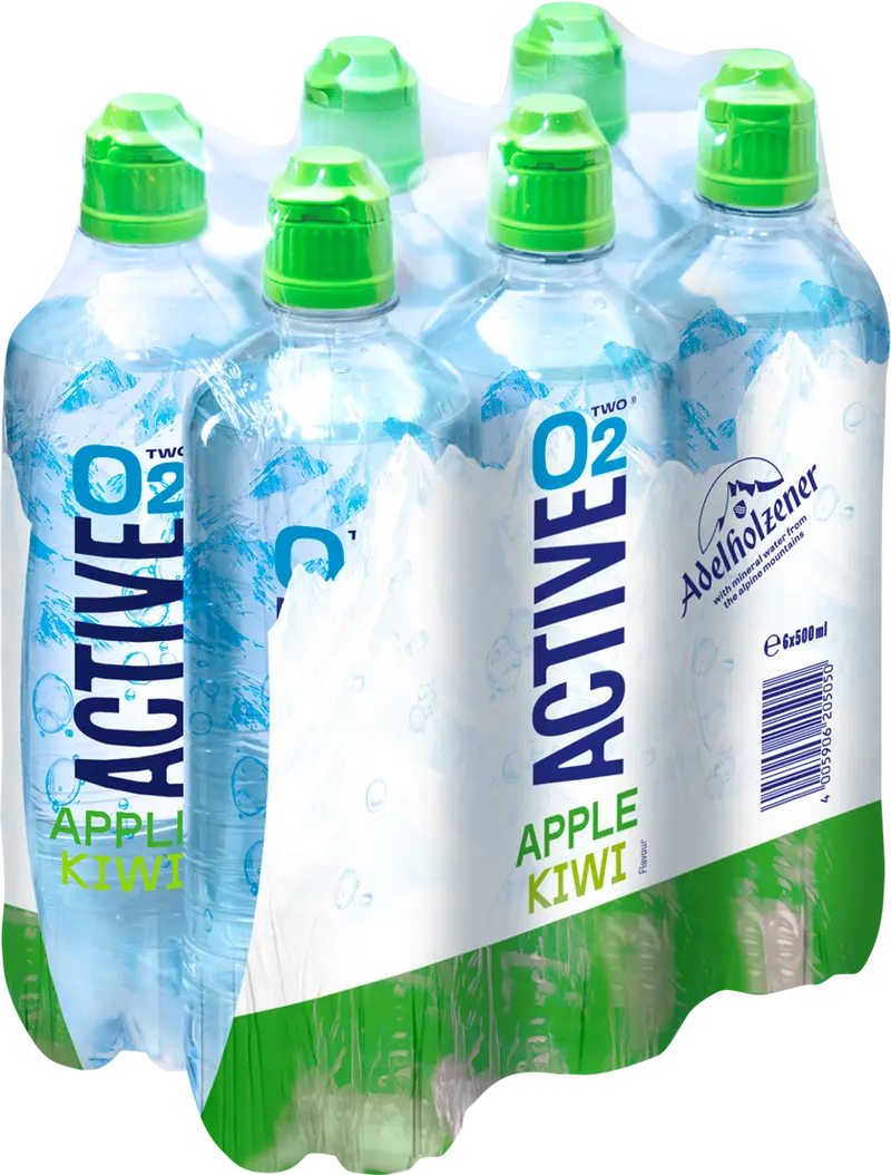 Active O2 Apple Kiwi (6 x 500 ml)