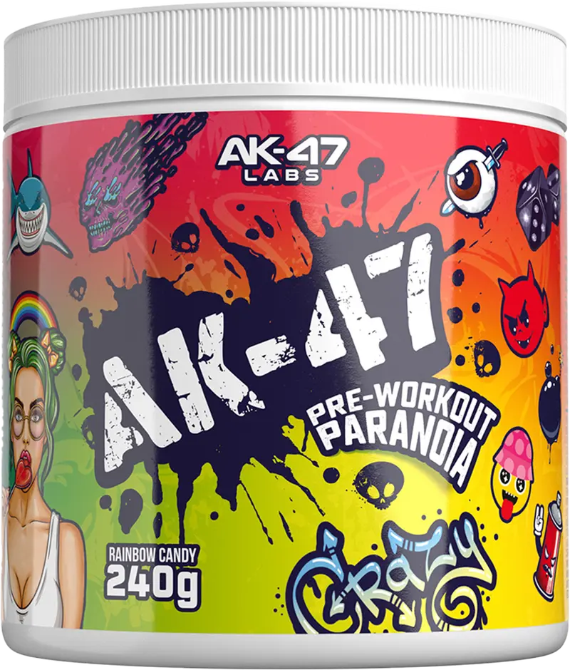 AK47 Pre-Workout Rainbow Candy (240 g)