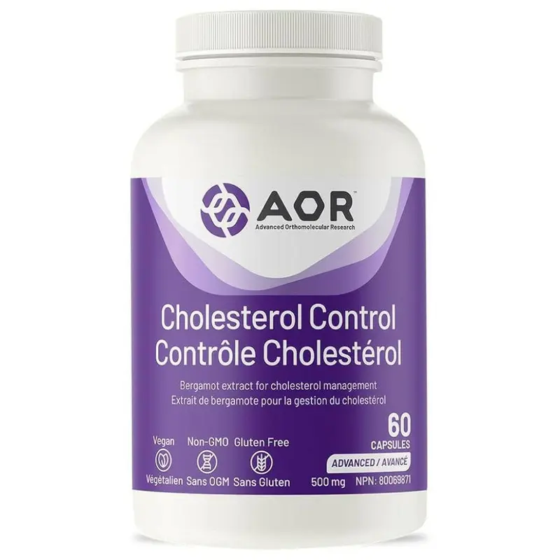 Aor - controle du cholesterol - 60 caps
