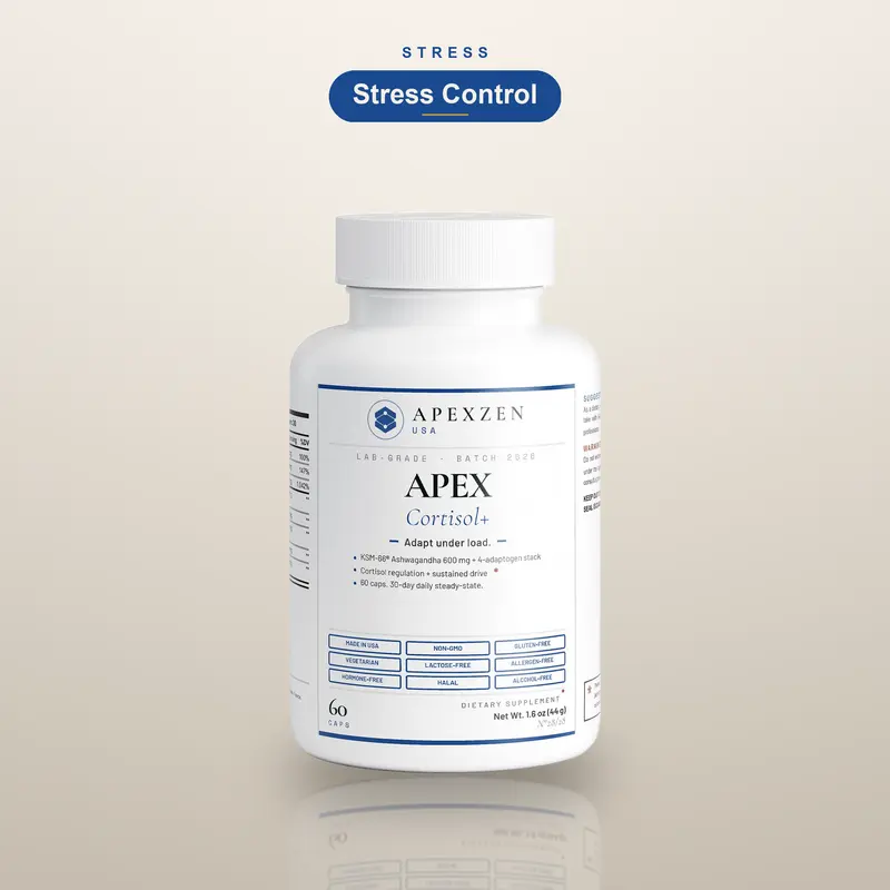 Apex Cortisol+ — 3-Month Pack