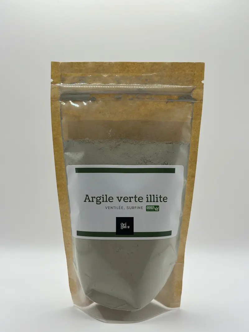Argile verte illite NOUVEAU