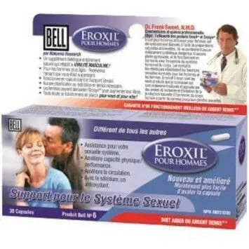 Bell - eroxil pour hommes - 30 vcaps