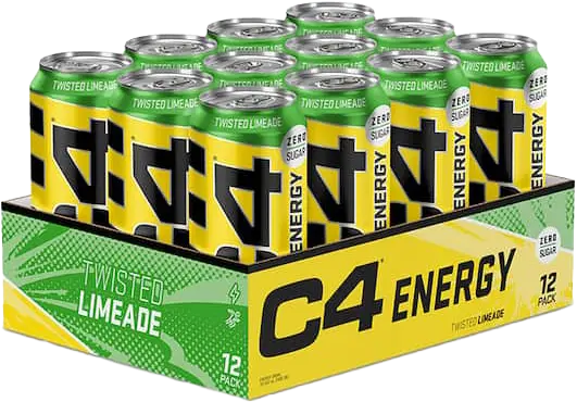 C4 Energy Twisted Limeade (12 x 500 ml)