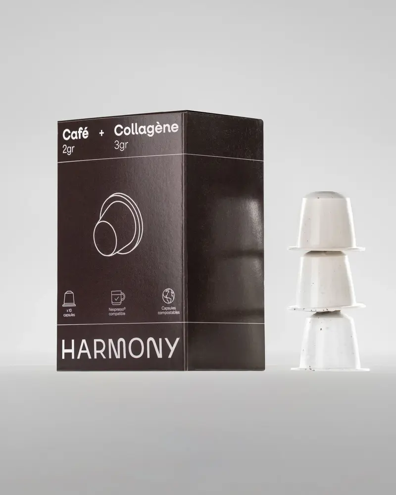 Café Collagène & Acide Hyaluronique – 10 capsules