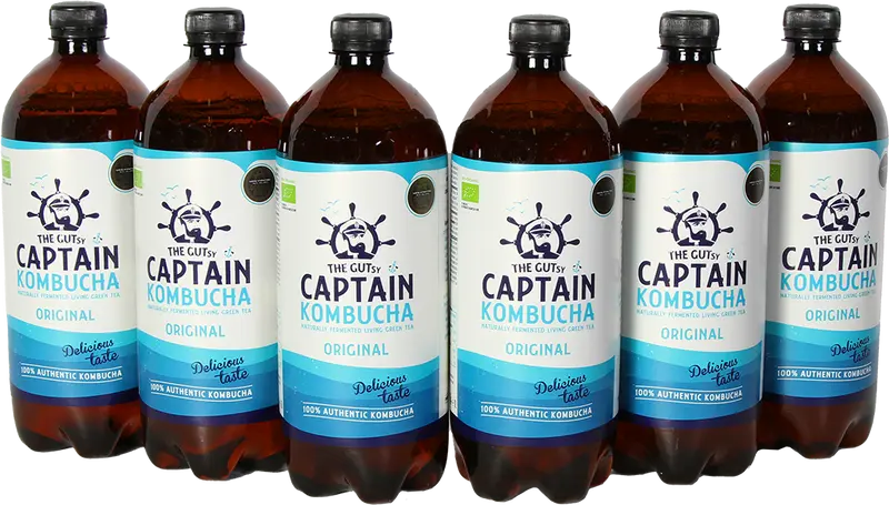 Captain Kombucha Original (6 x 1000 ml)