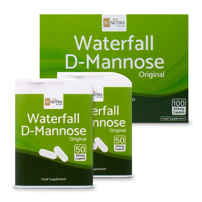 Comprimés Waterfall D-Mannose (100 x 500mg)