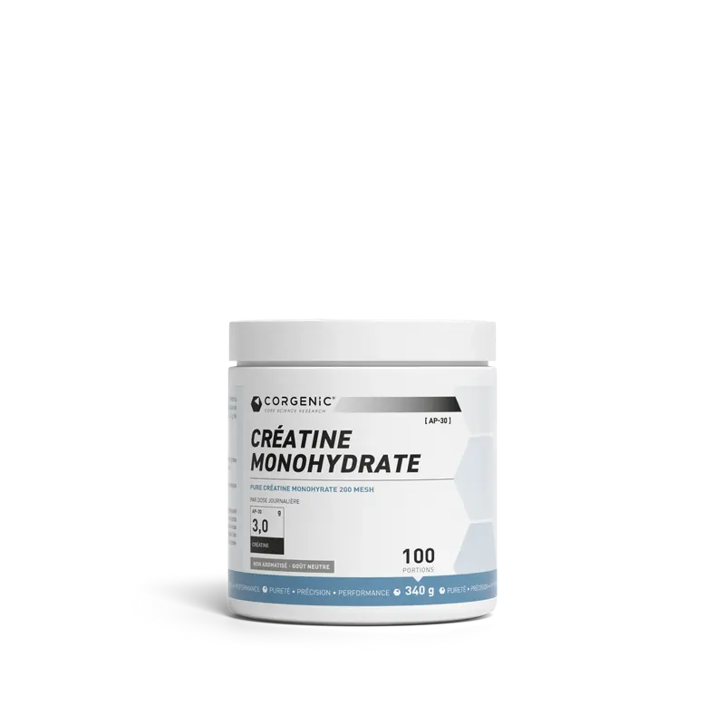 Corgenic Créatine Monohydrate 340 g | 100 Doses