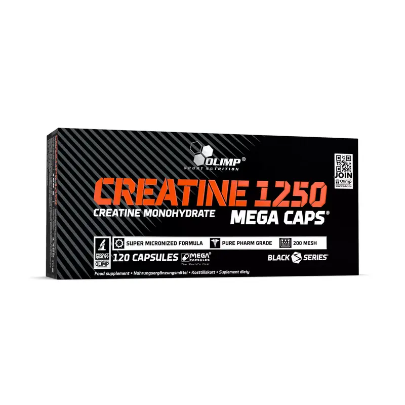 Creatine 1250 Mega Caps 120 gélules