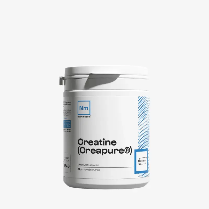 Créatine (Creapure®) en gélules - Nutrimuscle