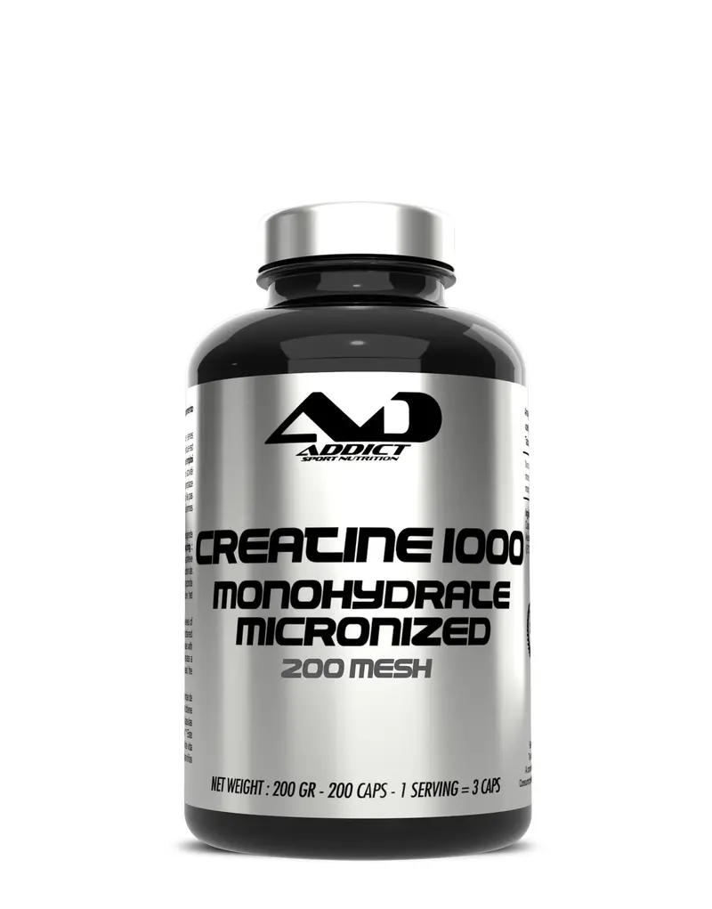 Creatine Monohydrate 200 caps Addict