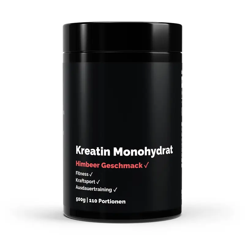 Créatine monohydrate framboise | Poudre 500 g