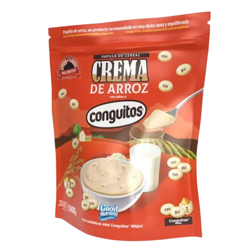 CRÈME DE RIZ AVEC MORCEAUX MAX PROT