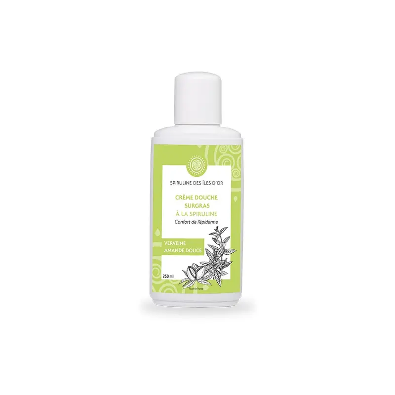 Crème douche surgras à la Spiruline