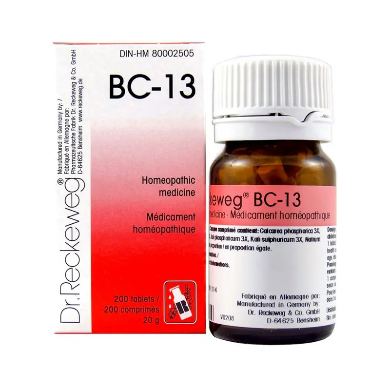 Dr. reckeweg - bc-13 20g - 200 comp.