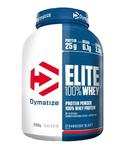 Dymatize Elite Whey Protein Fraise (2100 g)
