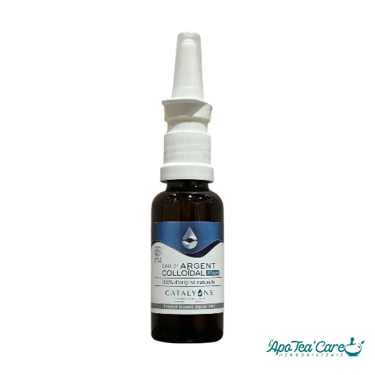 Eau d’ARGENT COLLOÏDAL 20ppm – Spray 30 mL