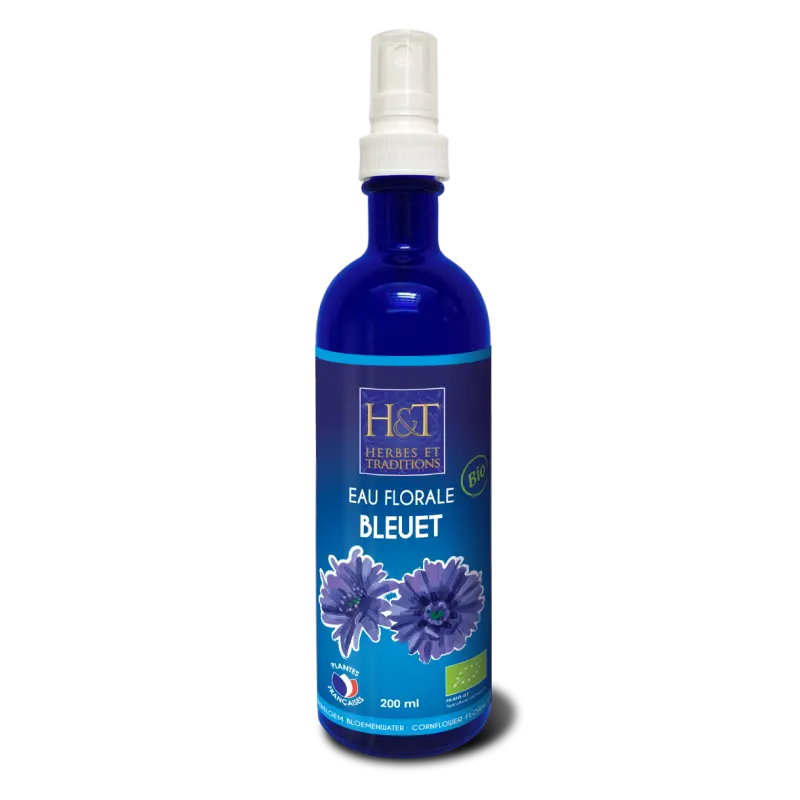 Eau florale bleuet BIO - 200 ml