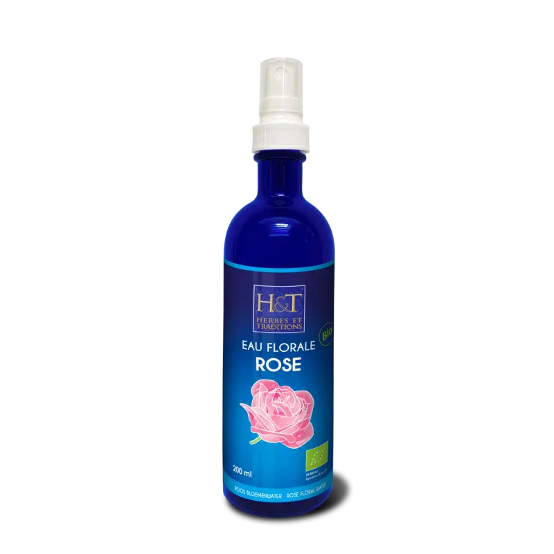 Eau florale rose BIO - 200 ml