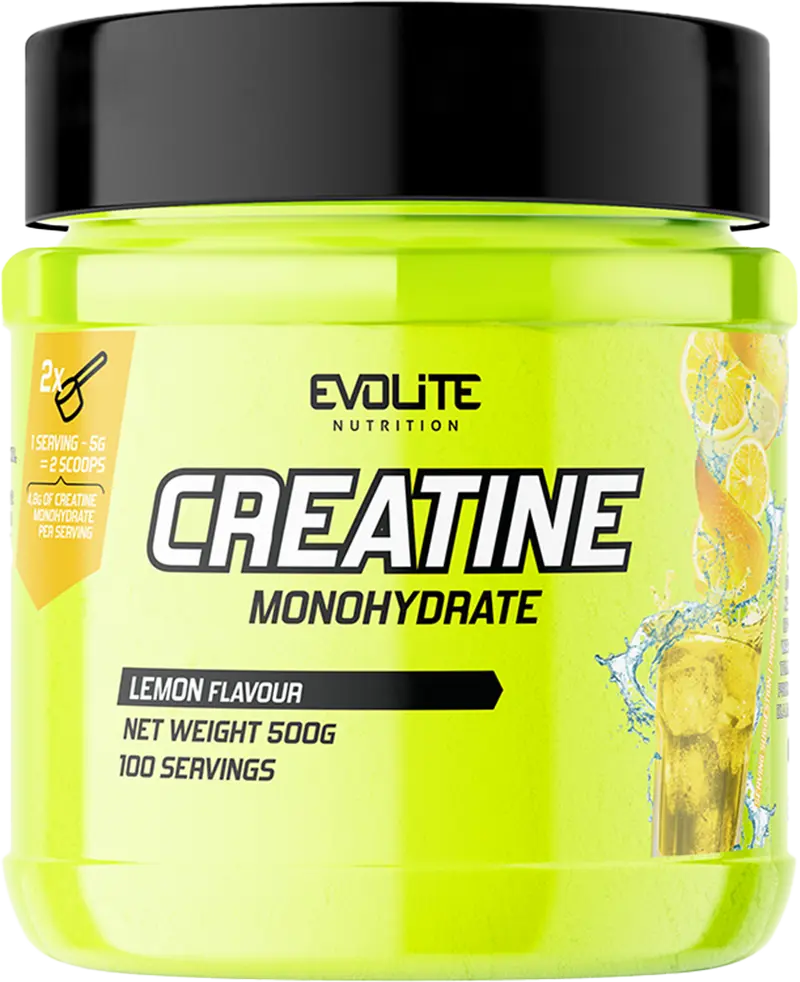 Evolite Creatine Monohydrate Citron-Citron vert (500 g)