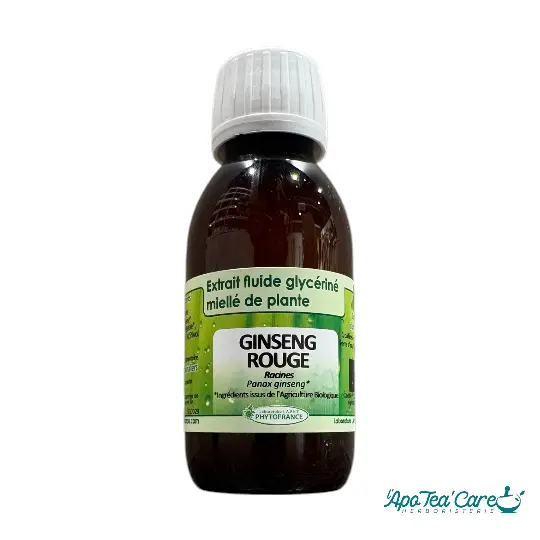 Extrait Fluide glycériné Ginseng Rouge Bio