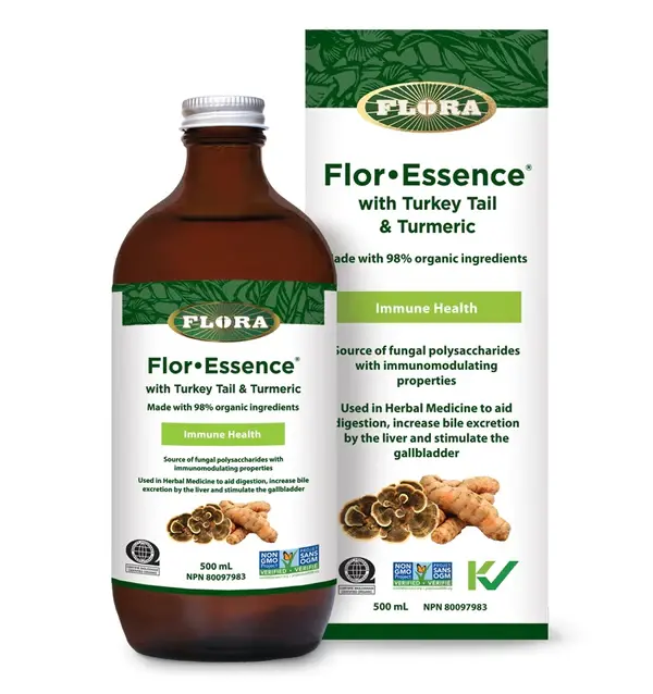 Flora - Flor•essence queue de dinde et curcuma
