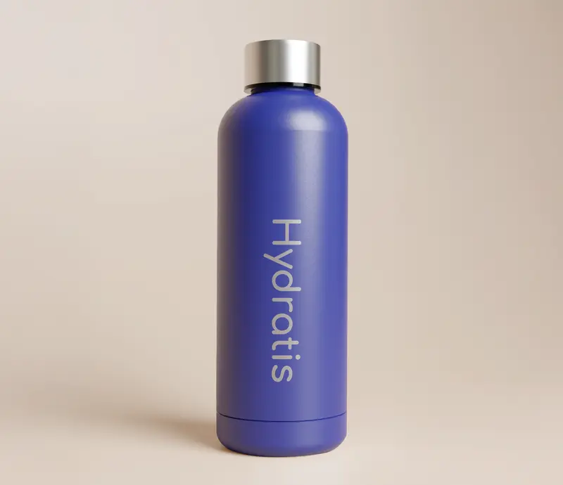 Gourde isotherme Bleue Hydratis