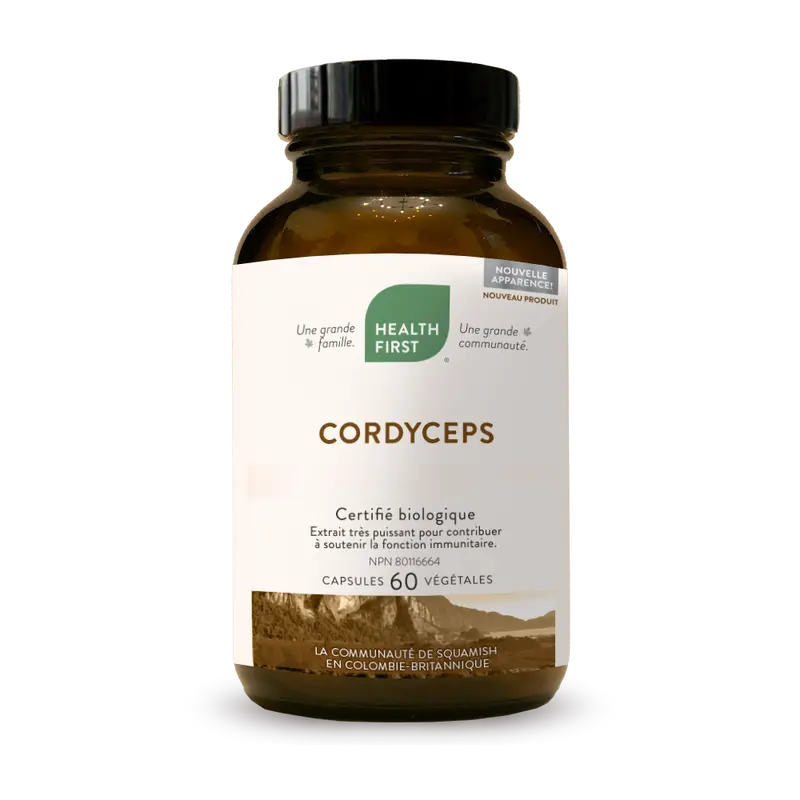 Health first - cordyceps - 60 vcaps