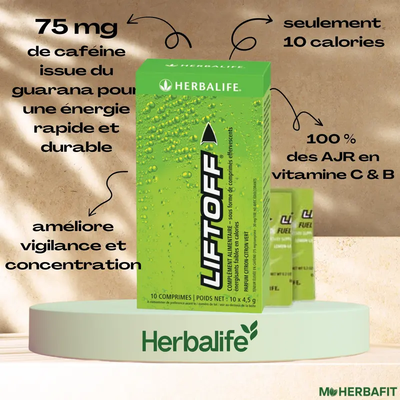 Herbalife LiftOff Citron - Citron vert
