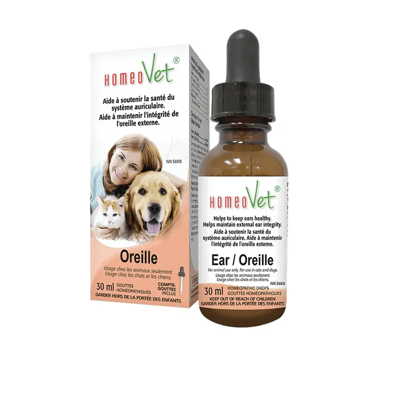 Homeovet - Gouttes oreilles