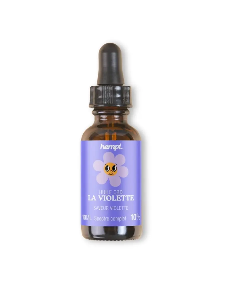Huile CBD "La Violette" - Fullspectrum 10%