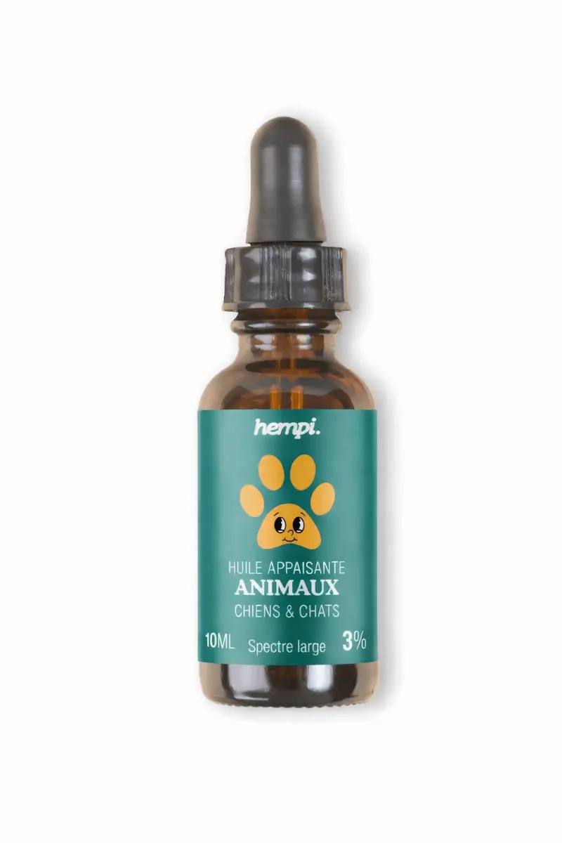 Huile CBD pour Chien & Chat 3%
