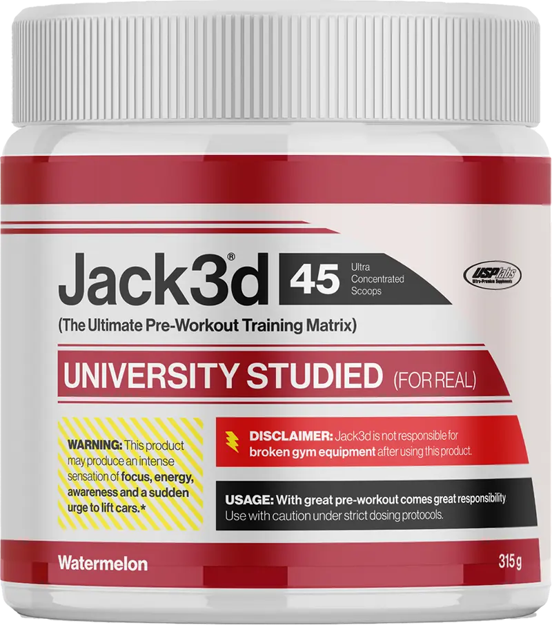 Jack3d Advanced Pre-workout Pastèque (315 g)