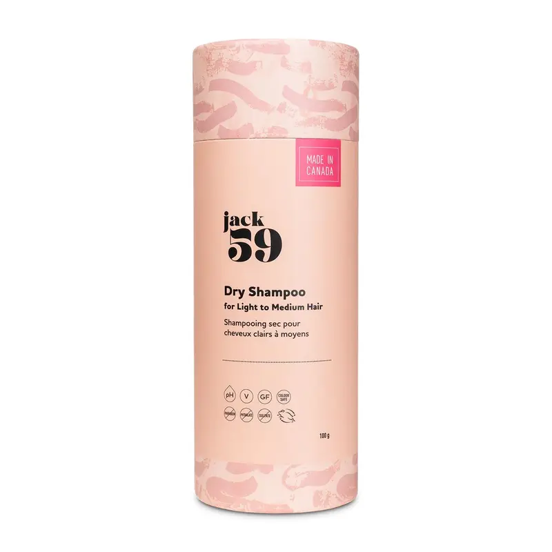 Jack59 - Shampoing sec naturel cheveux médiums