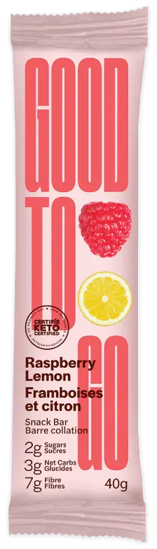 La barre collation framboise et citron