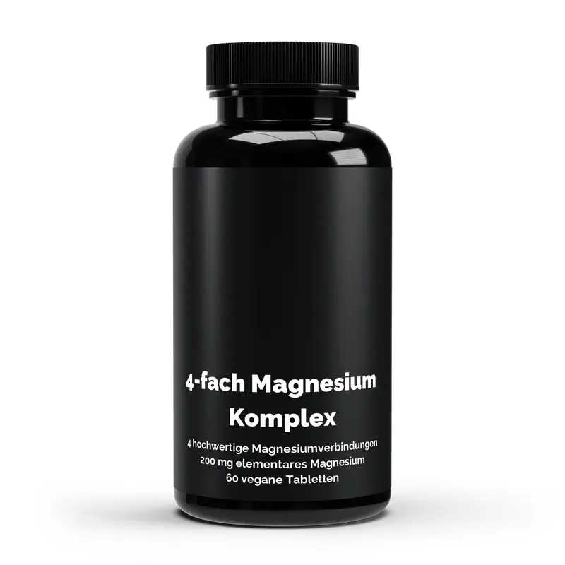 Magnésium complexe 4 sources | 60 comprimés vegan