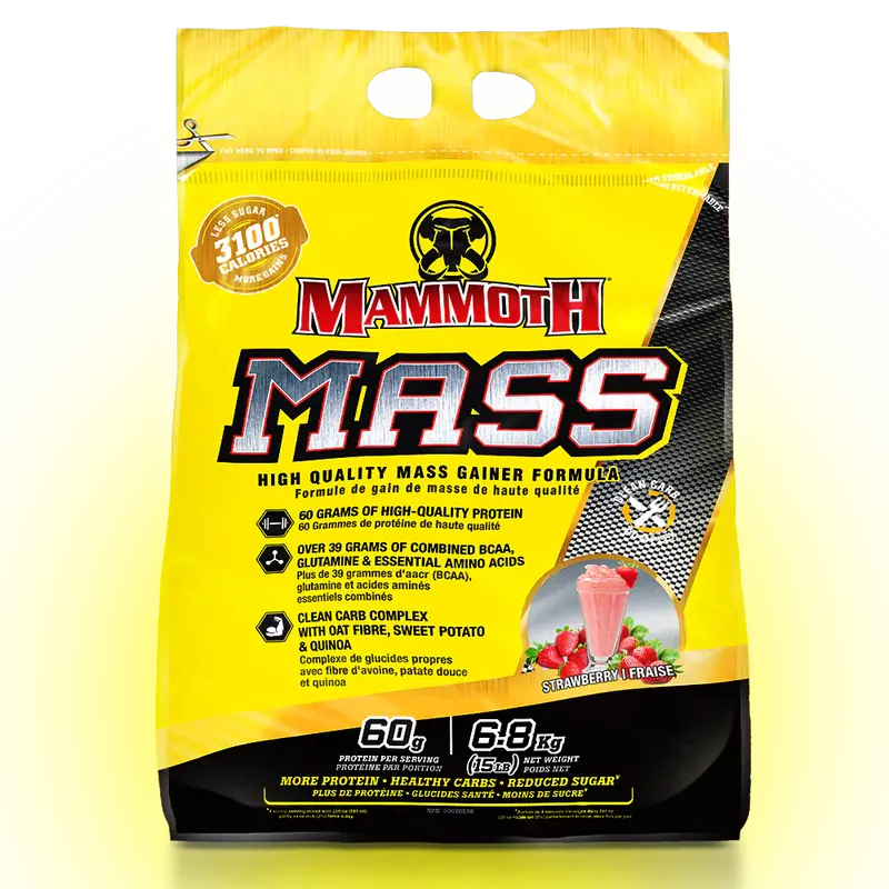 Mammoth Mass Fraise (6800 g)