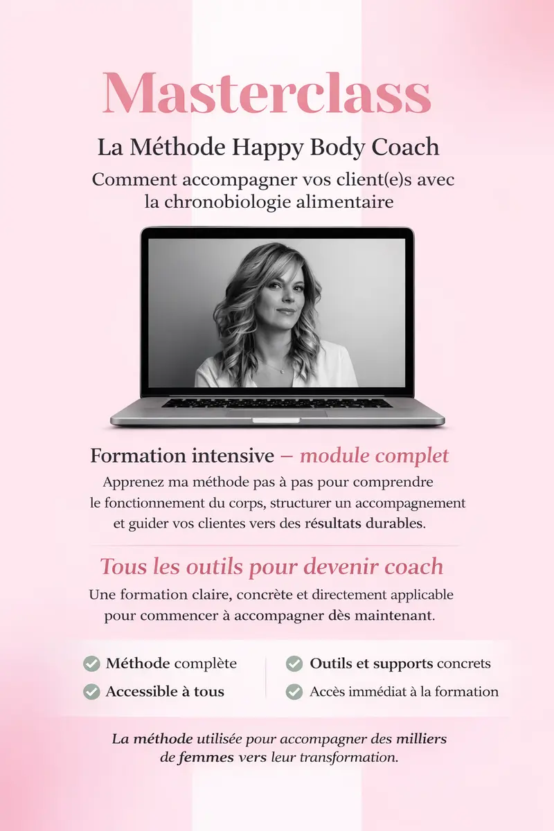 Masterclass - Méthode Happy body coach