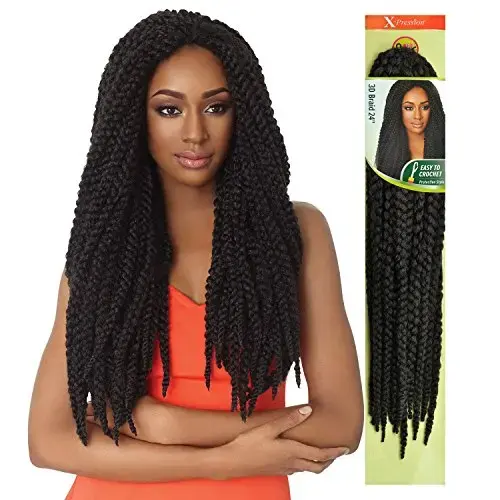 Mèches X-Pression 3D Braid 24 pouces - Outré