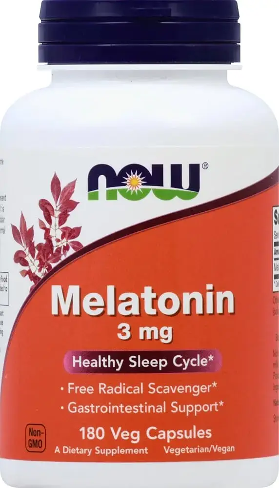 Melatonin 3mg 180vcaps - Now