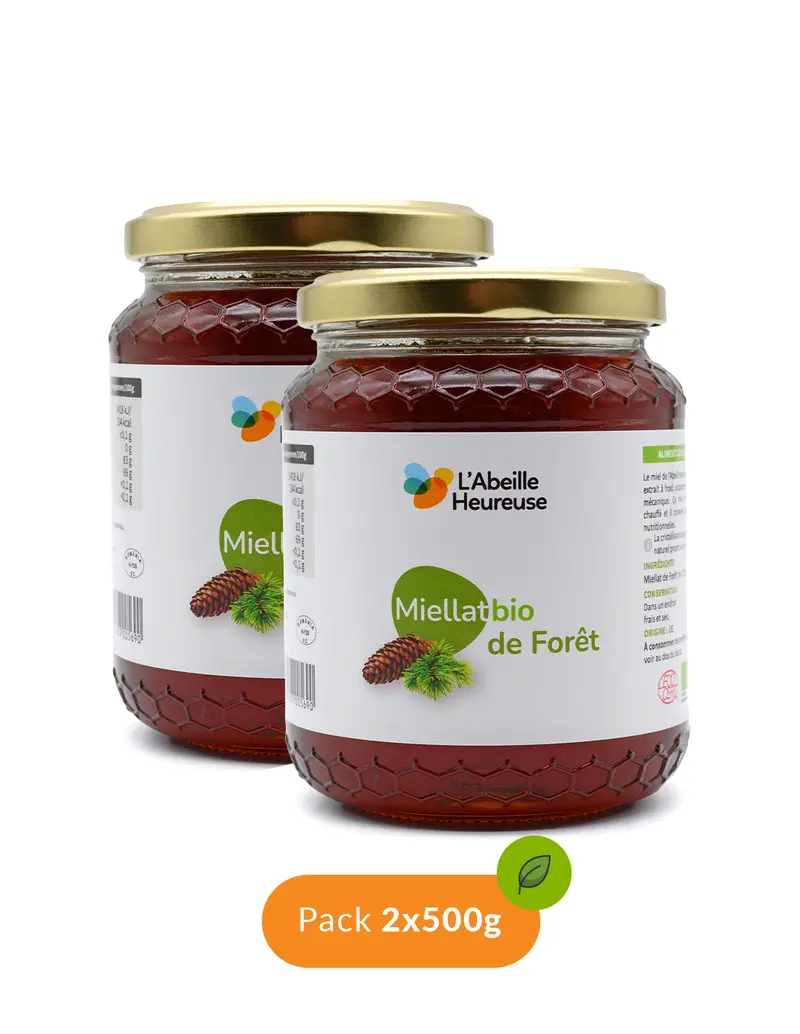 Miellat de Forêt - 2x500g BIO