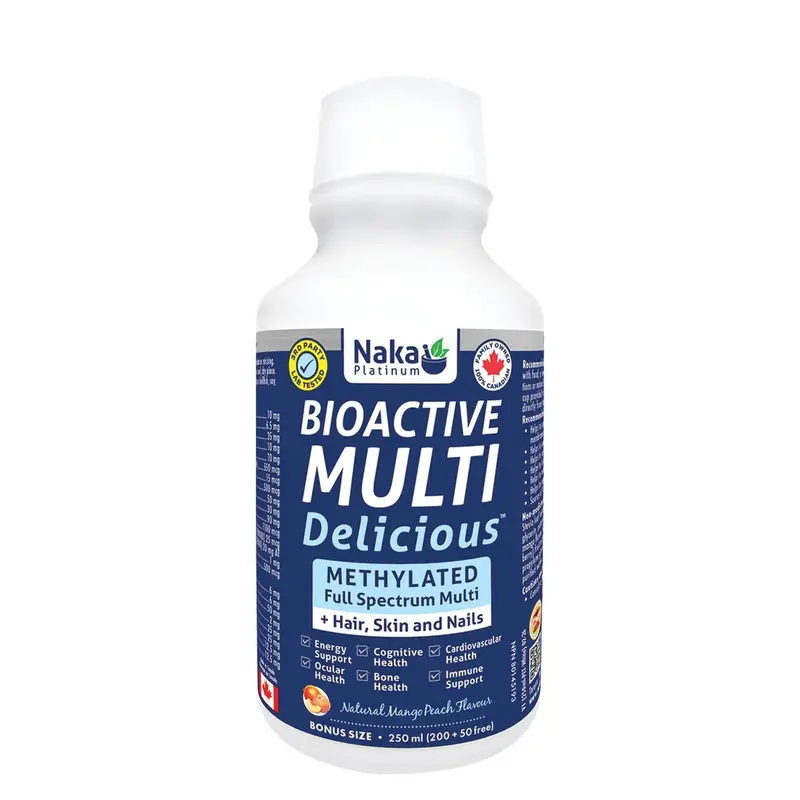 Naka - Platinum bioactive multi delicious - 250 ml