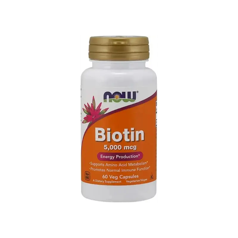 Now Foods Biotin 5000 mcg