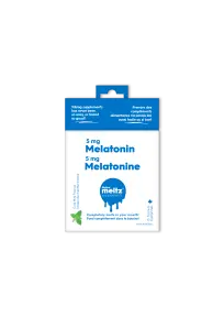 Nutrameltz - Mélatonine 5mg dissolution rapide - 60 comp.