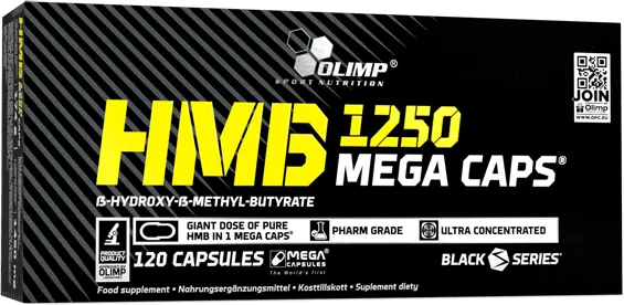 Olimp HMB 1250 Mega Caps (120 gélules)