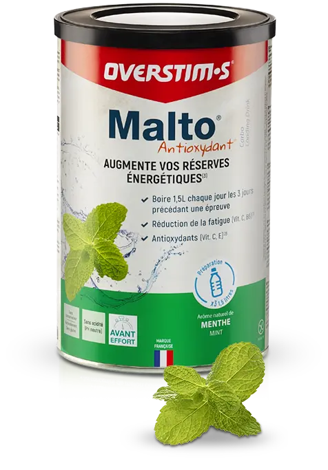 Overstim's MALTO Antioxydant Menthe