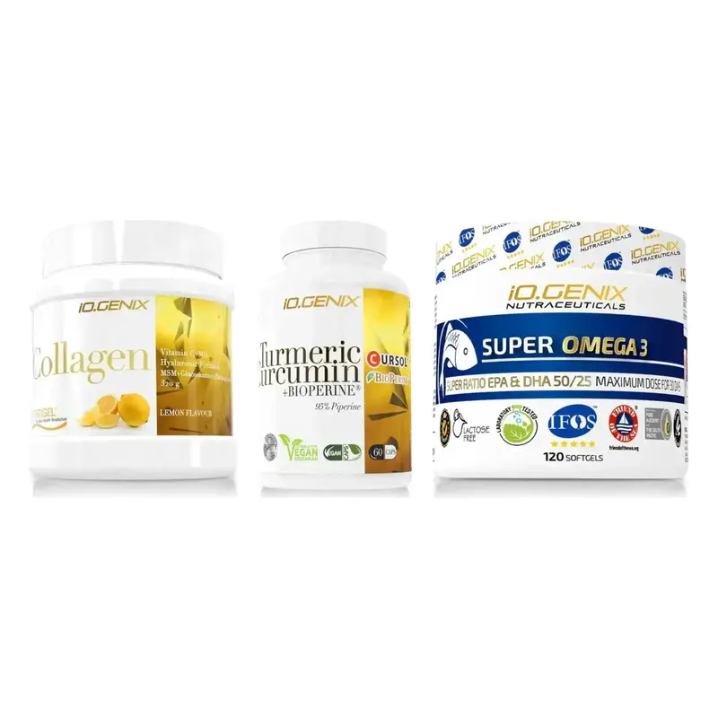 Pack Collagène, Curcuma & Oméga 3