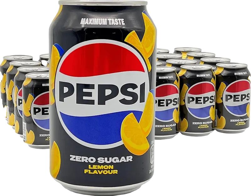 Pepsi Max Citron (24 x 330 ml)