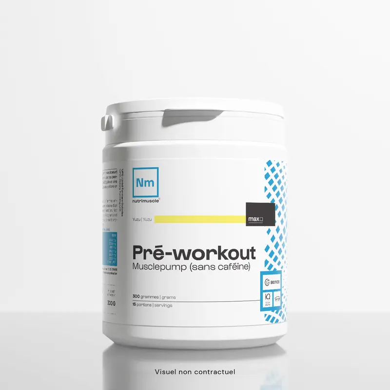 Pré-workout Musclepump - sans caféine