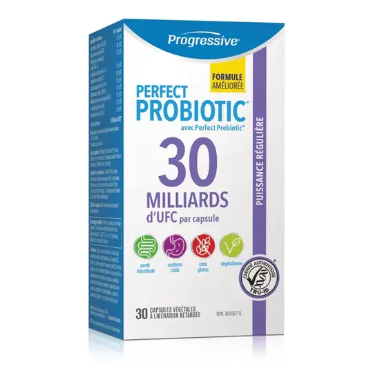 Progressive - Probiotique parfait 30m - 30 vcaps